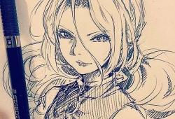 动漫人物手稿,探寻角色背后的故事